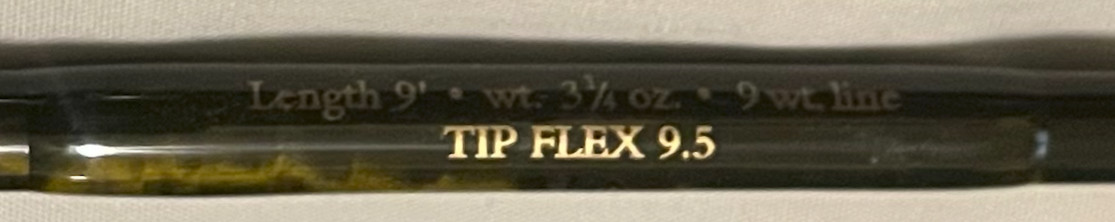ORVIS Helios ZG , 9 weight , 9′ Length, 4 pc., Fly Rod OUTSTANDING Condition