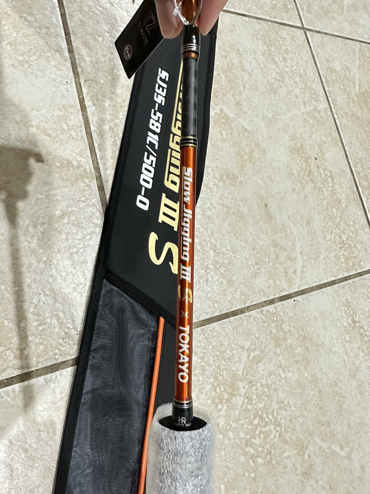 TOKAYO HEARTY RISE SLOW JIGGING ROD III S. POWER 2. 500Gr. Conventional Rod.RARE