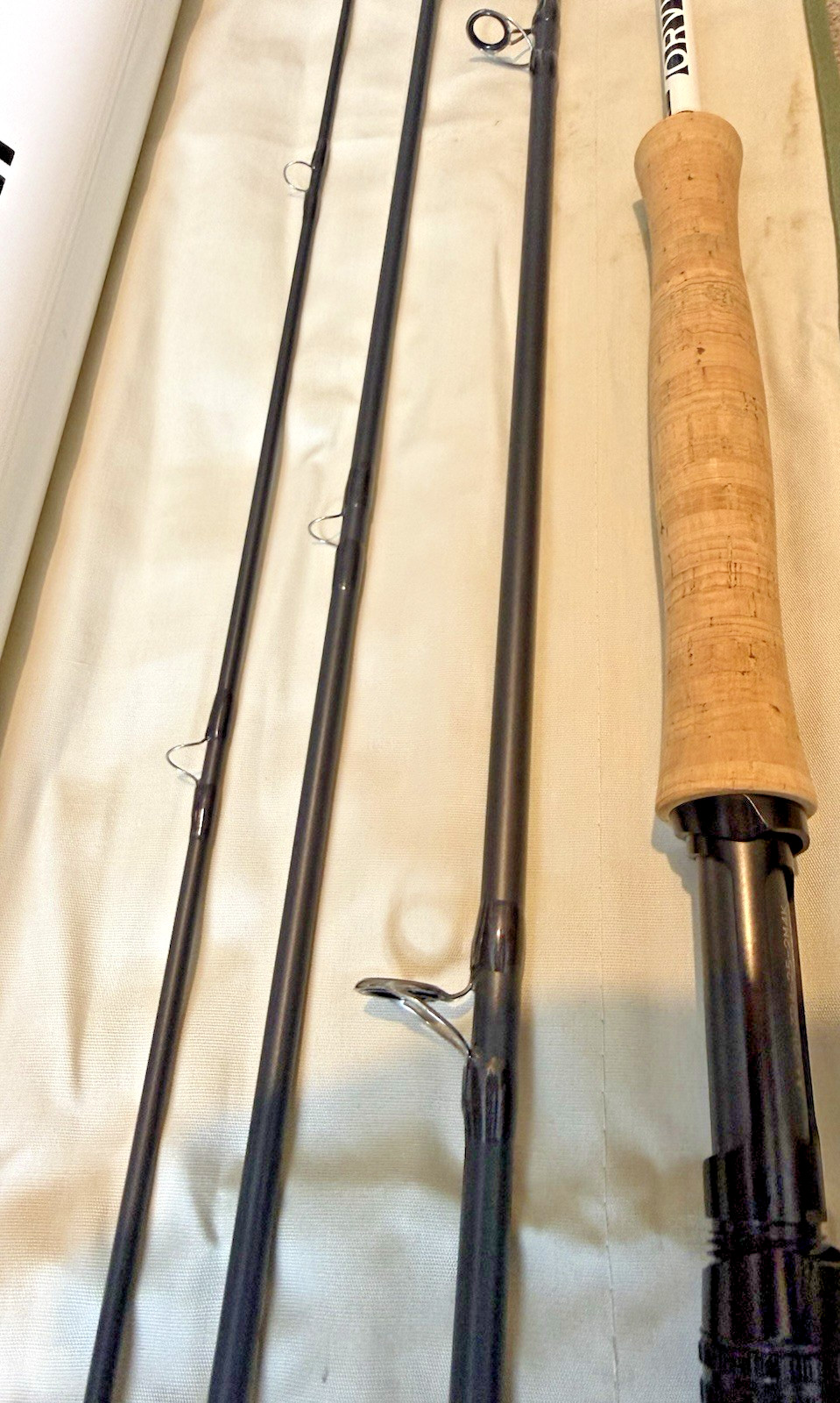 Orvis Helios 3F 9 Foot 6 Inch #6 4 Piece Trout Fly Rod with Bag & Travel Tube