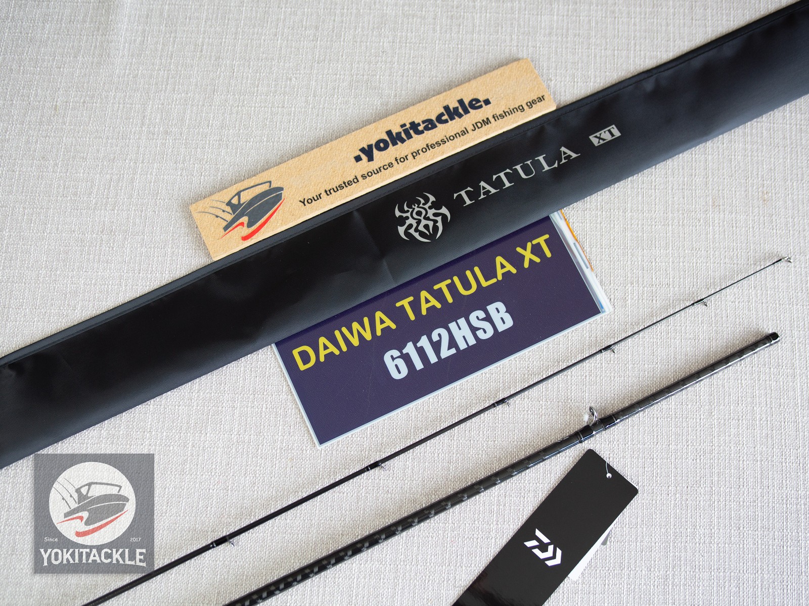 Daiwa 24 TATULA XT 6112HSB 2pc Baitcasting Rod From Japan