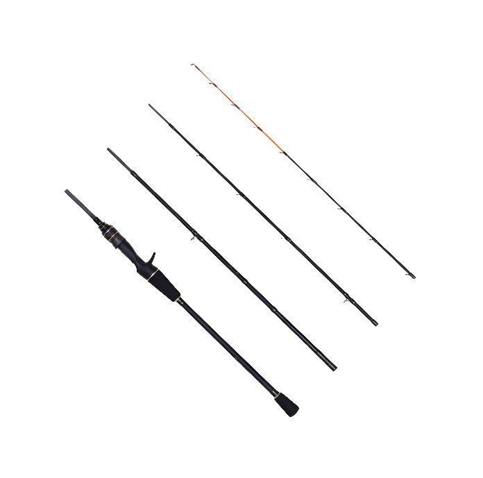 Abu Garcia Kurofune KLTC-73/195M Light Bait Mobile Fishing Rod 50cm Pack Used