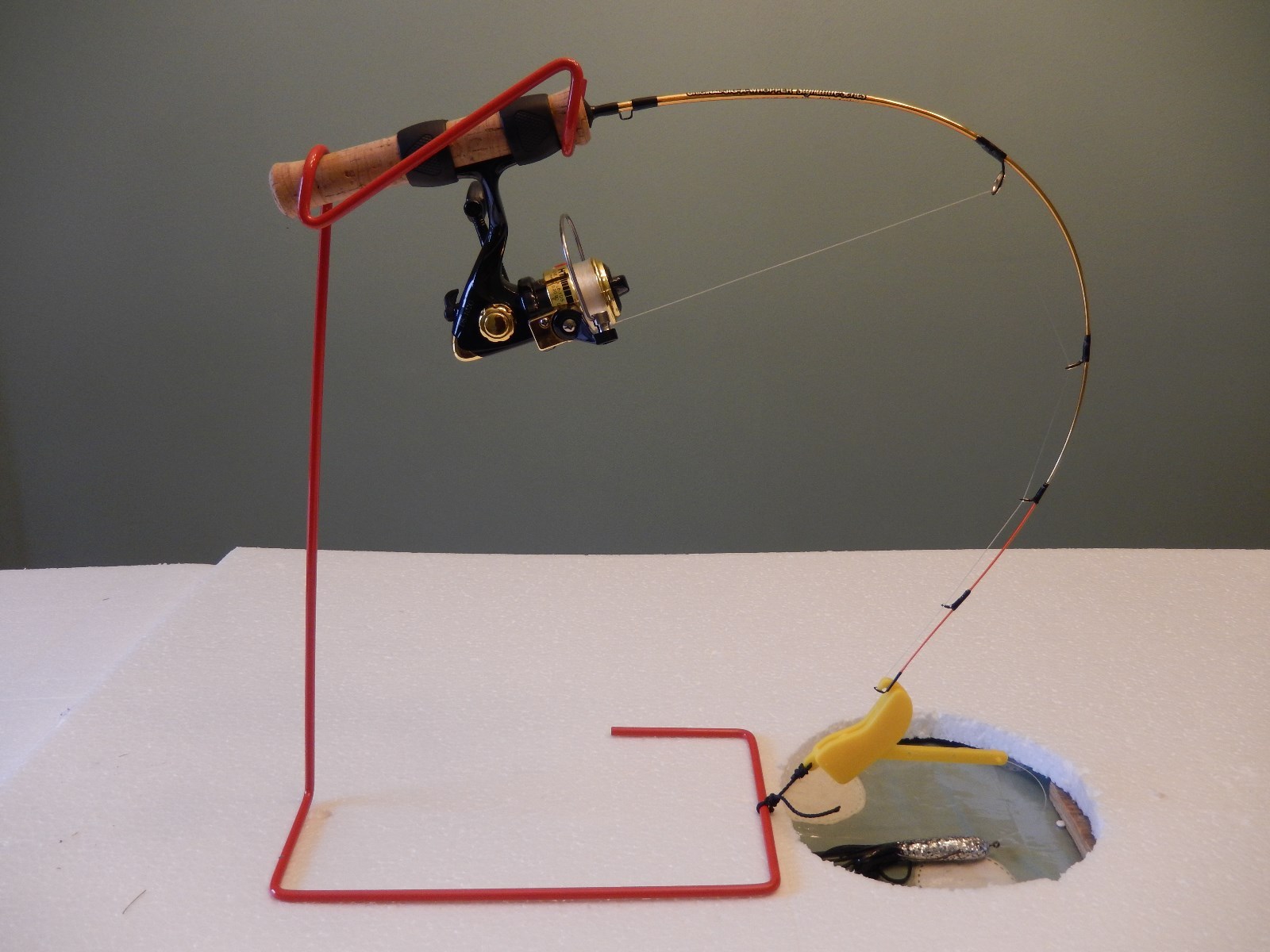 Winter Special-Ice Fishing Rod Tip Ups Quickset Automatic Hook Setter 3 for$9.98