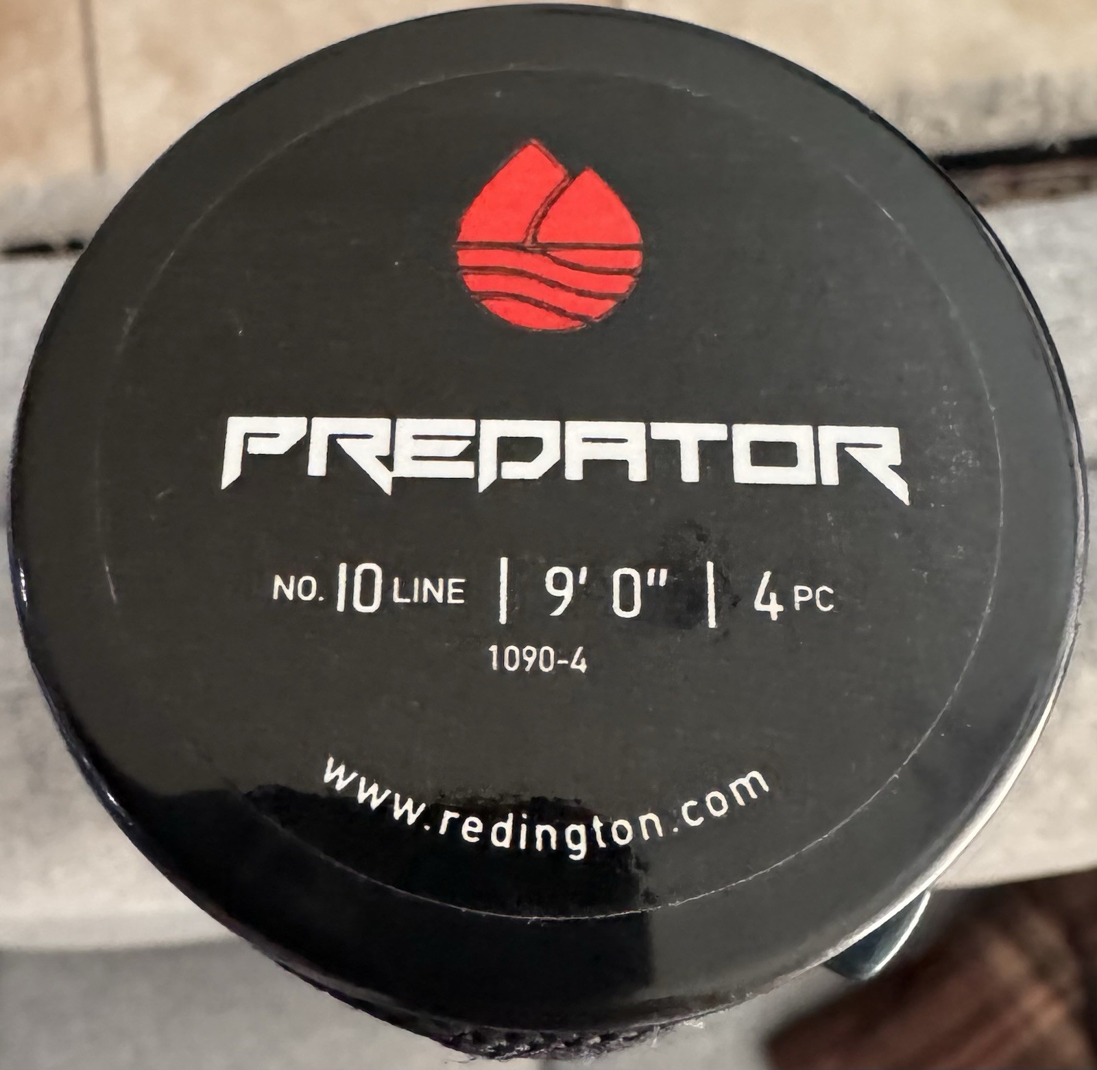 Redington Predator Fly Rod 9’0 10wt 4pc (5-5022T-1090-4) Freshwater & Saltwater