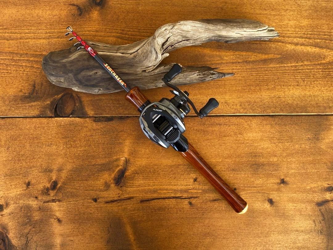 Yamame Telescopic Trout Rod, 5’6″ Baitcaster, Light Game, Portable