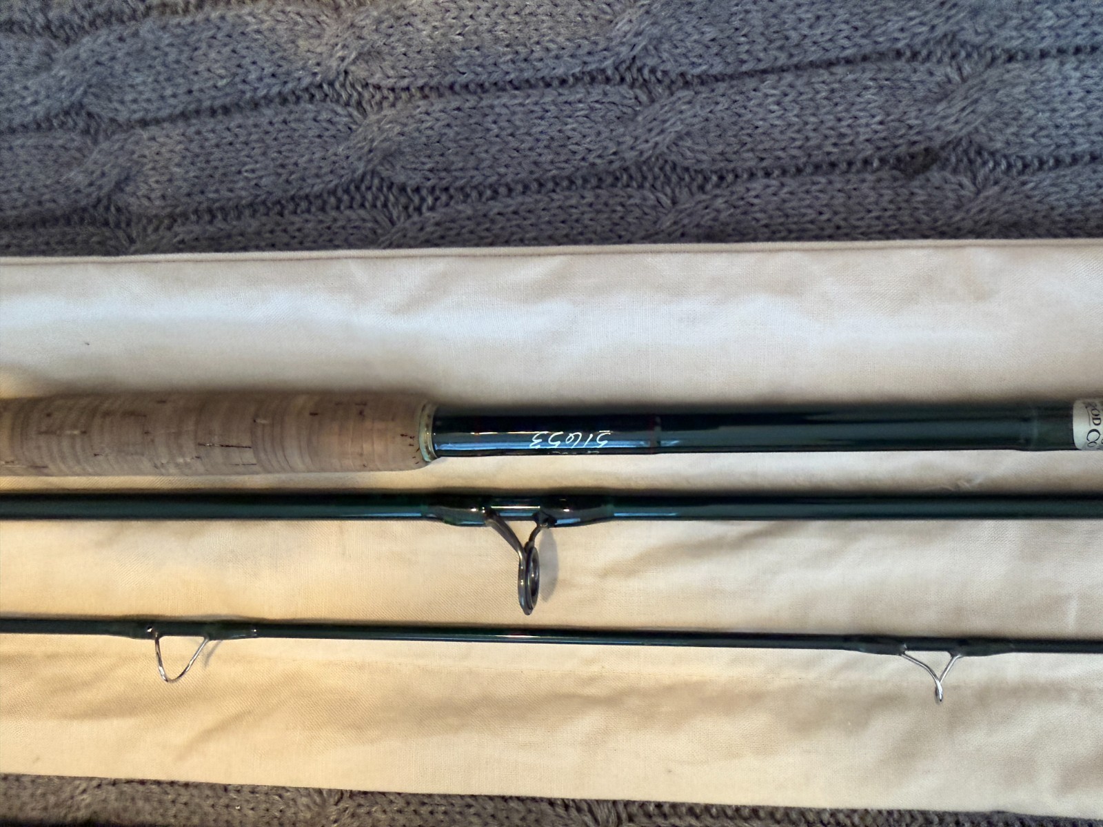 Winston XDLT 9ft 11wt Fly Rod 3pc Very Good Condition Serial 51653 Tube Sock