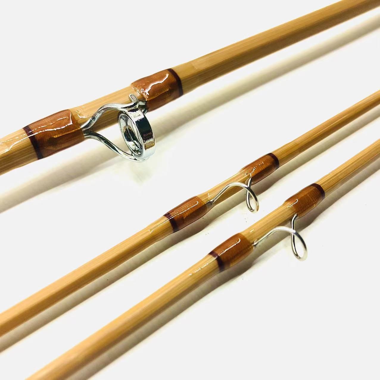 Handmade Bamboo Fly Rod 7′ 0″~4 wt/2 Piece~2 tip/Vintage Cane Fly Fishing Rod