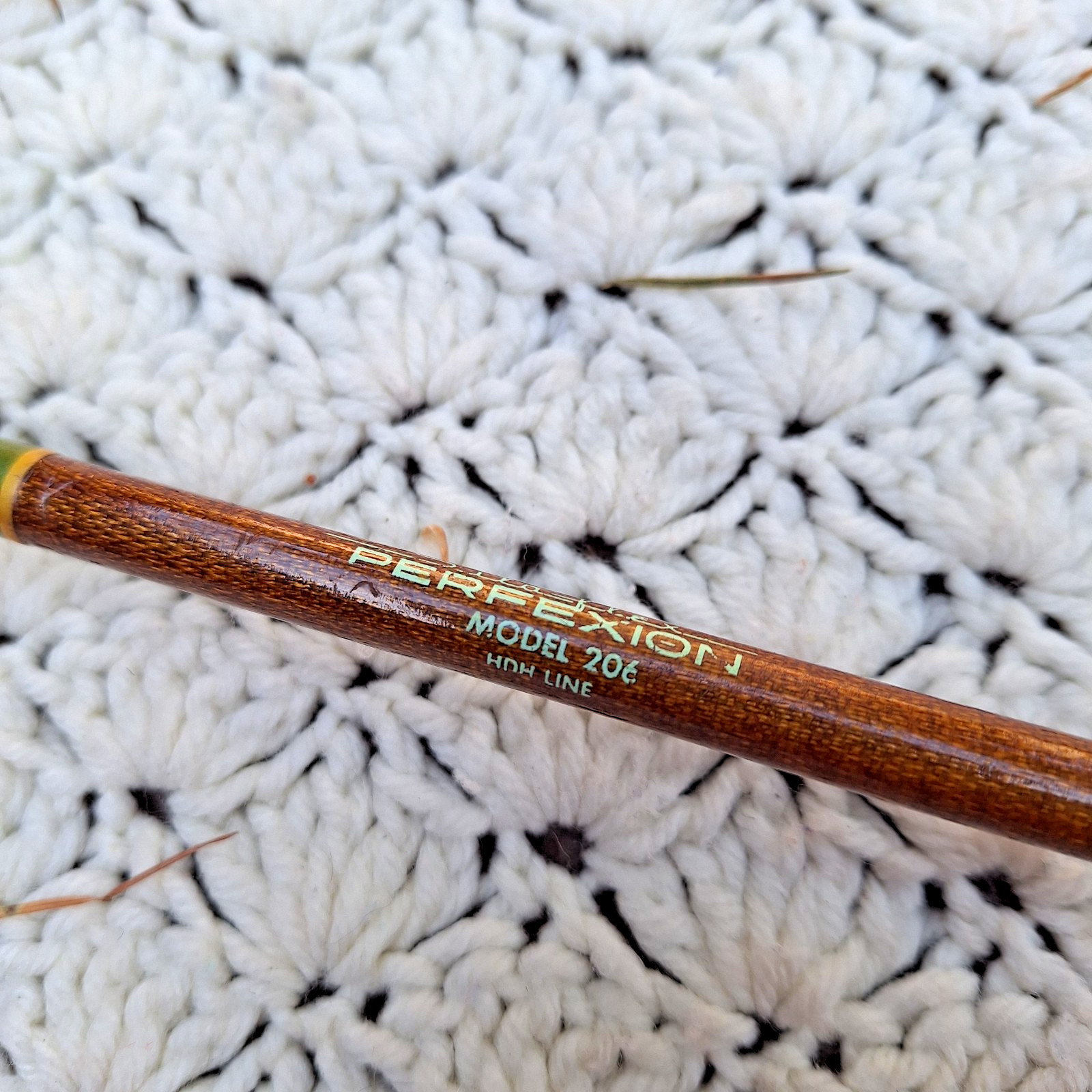 Vtg SILAFLEX Perfexion 4 Piece Model 206 Fly Rod HDH Line w/ Sleeve – 8′