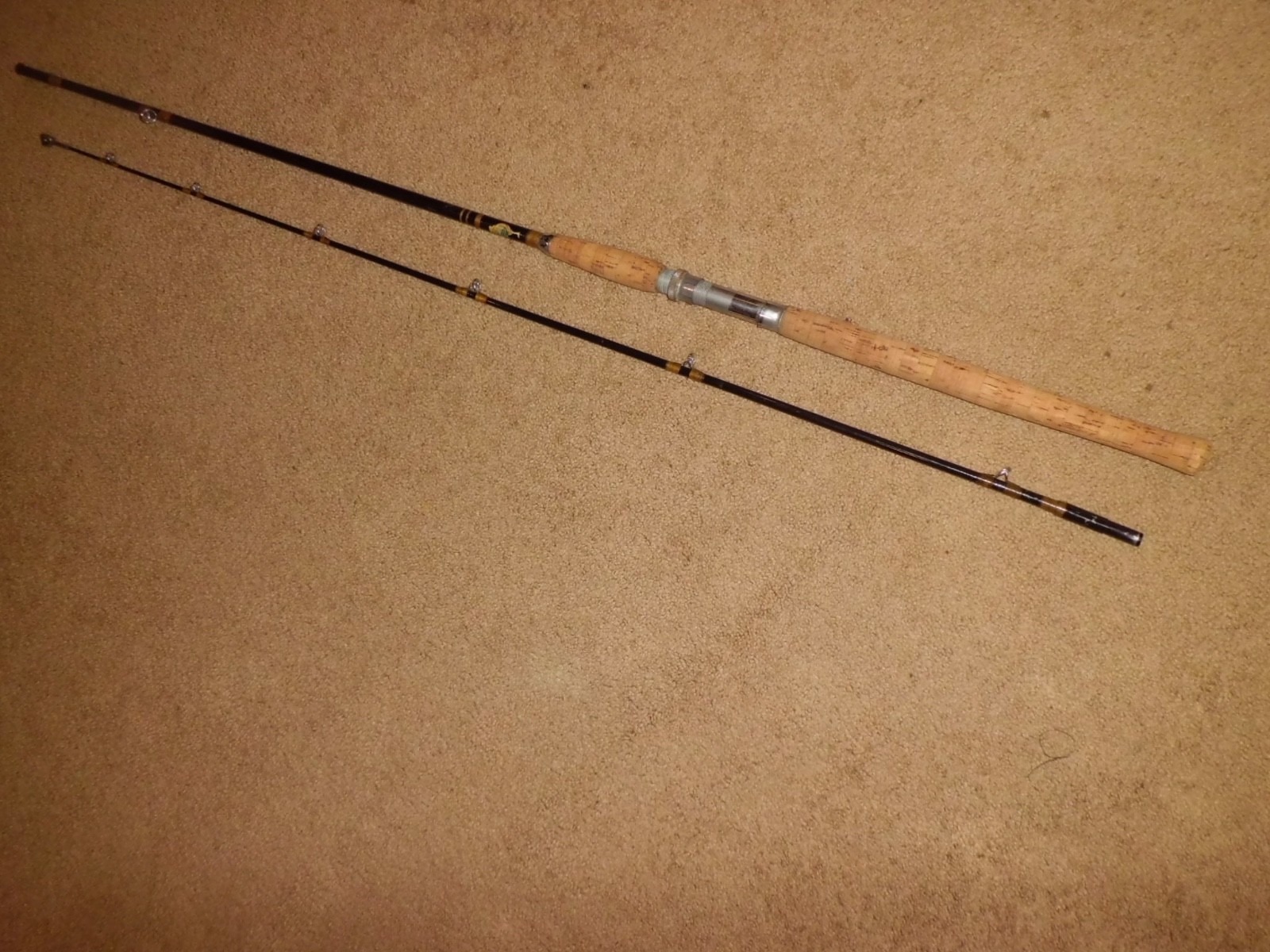 Vintage HARNELL Mooching Casting 8’6″ Rod made in USA- 20 lb