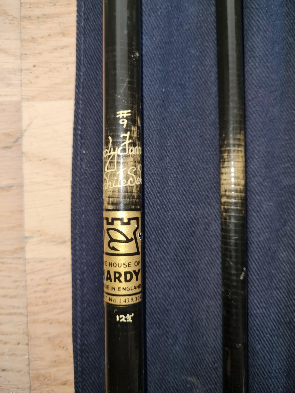 Hardy Favorite Graphite Salmon fly 12,6′ #9 three section
