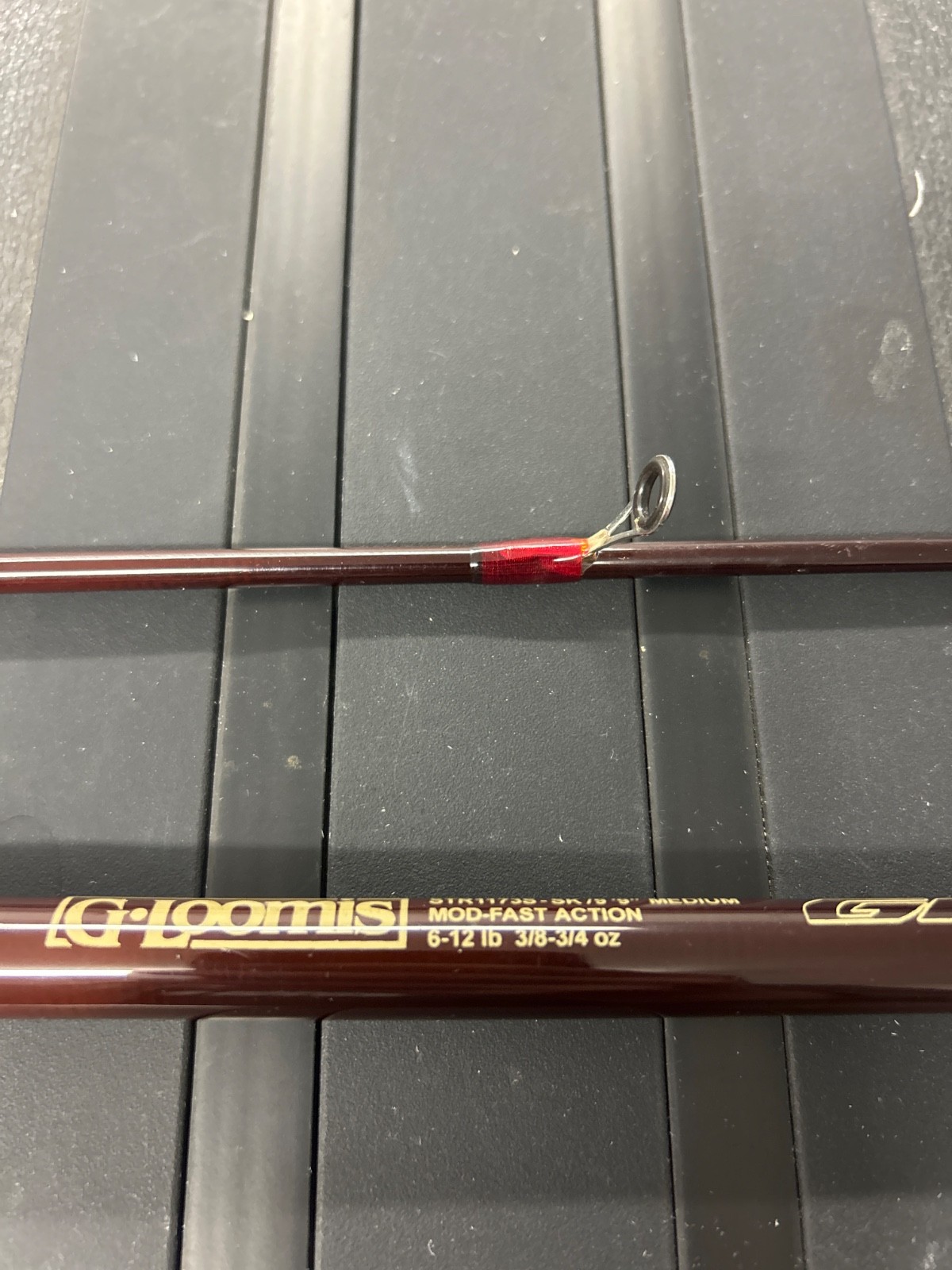 G Loomis str 1173s-sk ” Michigan Handle ” red blank 9’9″ 6-12lb