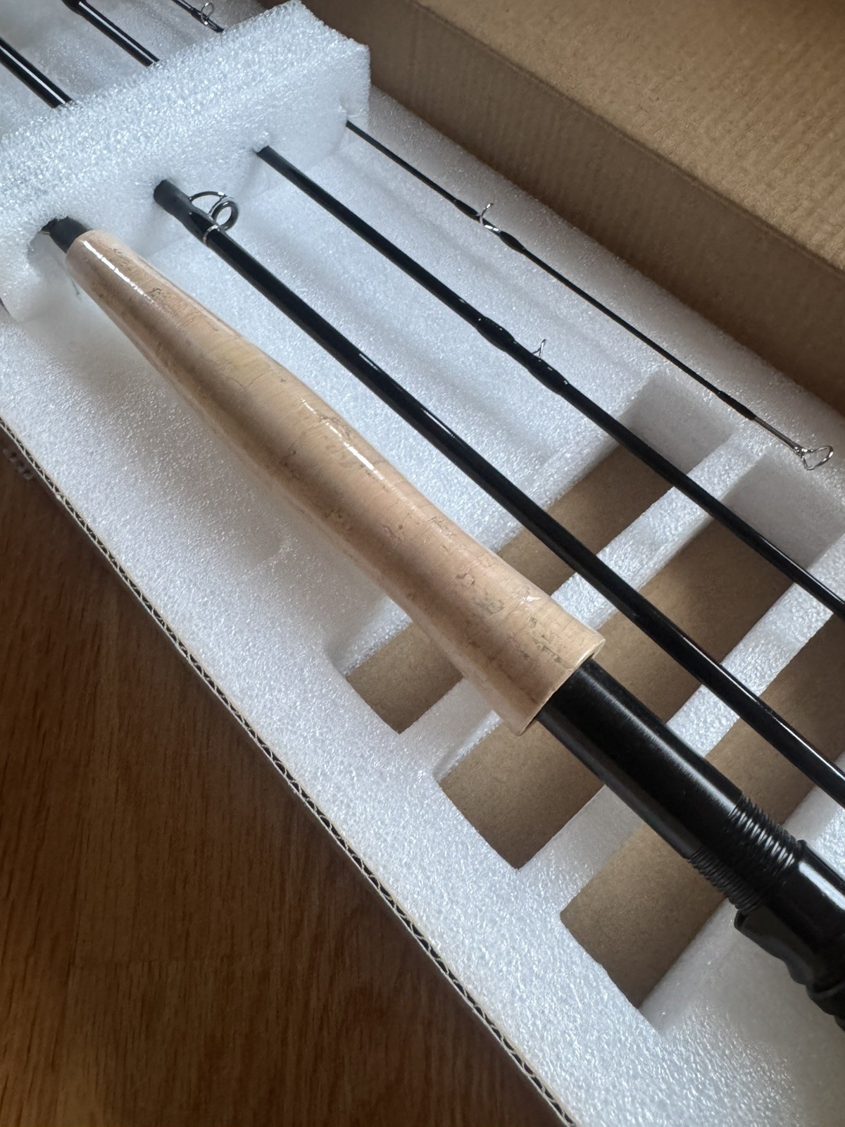 NEW Cabela’s Fly Fishing Rod & Reel 4-pc. Outfit Cahill Graphite Rod W/ Box Flys