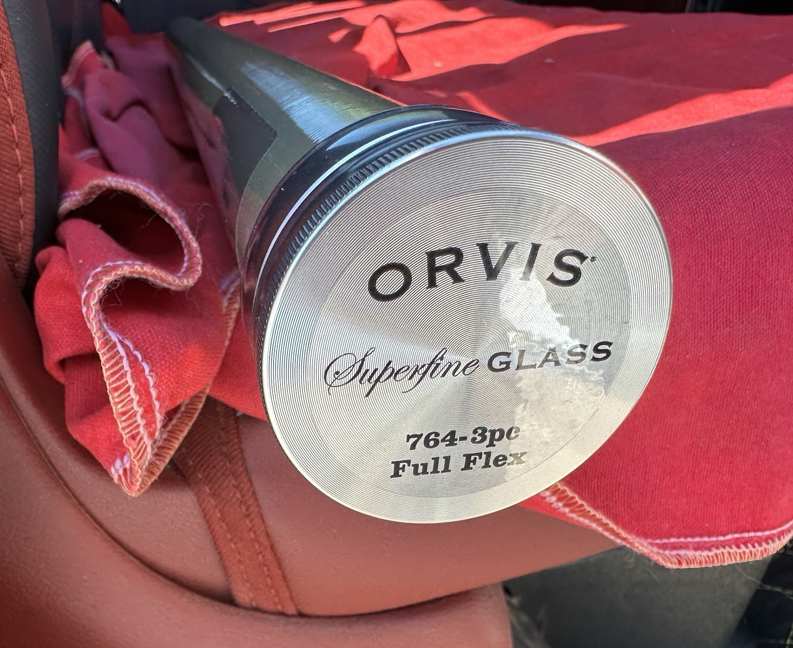 Orvis Superfine Glass 764 3-Piece 4 WT – 7’6” Full Flex Fly Rod – NEW