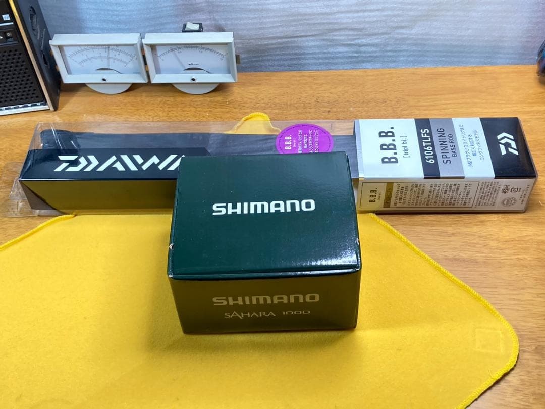 [Unused] Daiwa B.B.B 6106TLFS Rod & Shimano 22 SAHARA 1000 Reel Set – From JAPAN