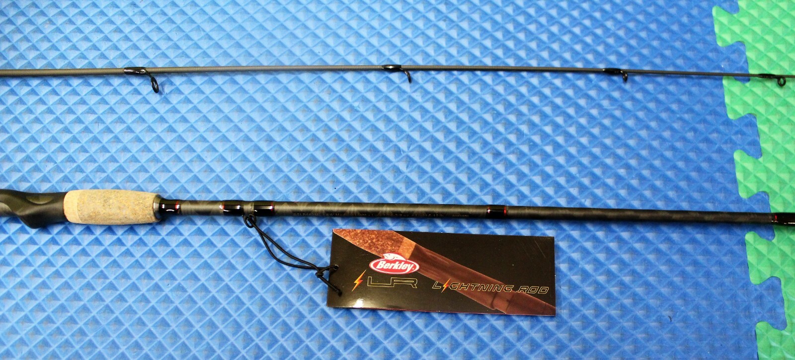 Berkley Lightning Rod Spinning 6′ 6″ 2-Piece Medium Light BSLR662ML 1429021