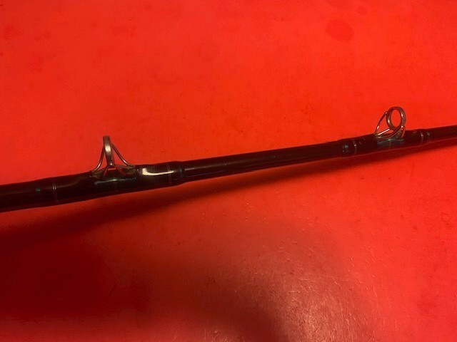 CUSTOM BUILT CALSTAR BT 6465L 6 FOOT 6 INCH 15-40# FISHING ROD “WHOPPER STOPPER”