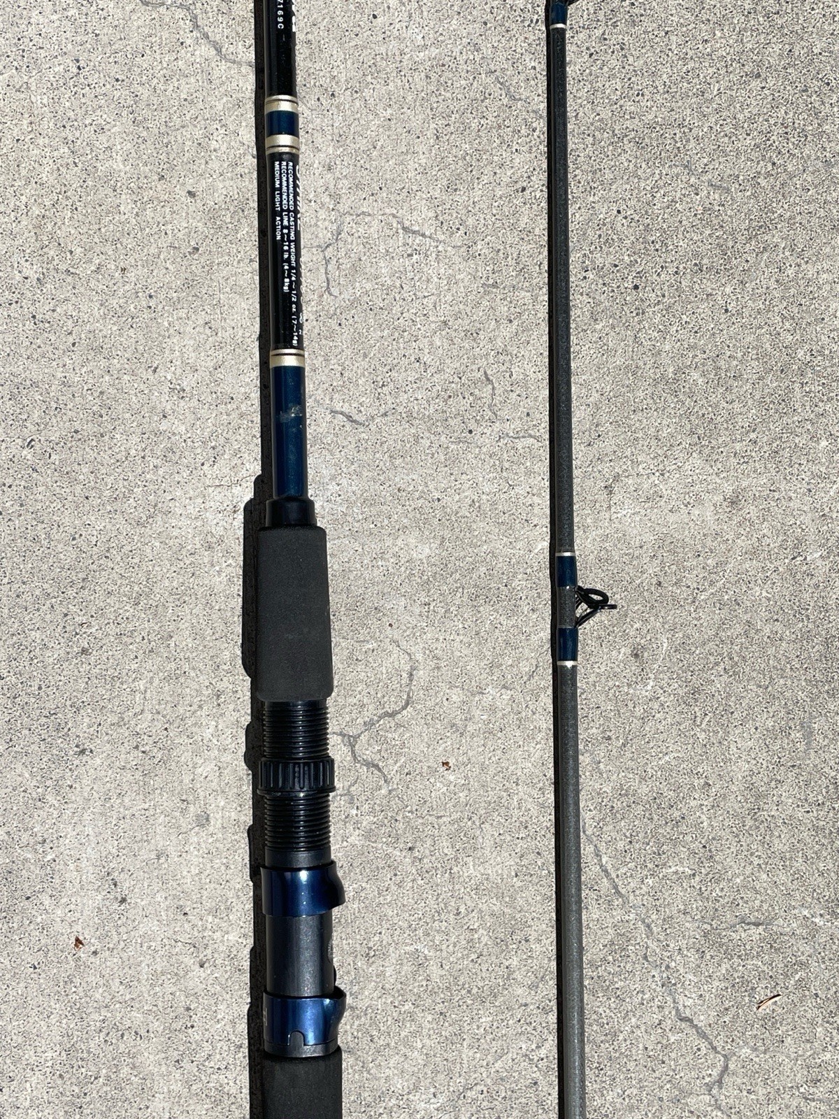 Vintage Daiwa Regal Strike 6716C 8 1/2’ Casting Fishing 2-pc Steelhead Rod