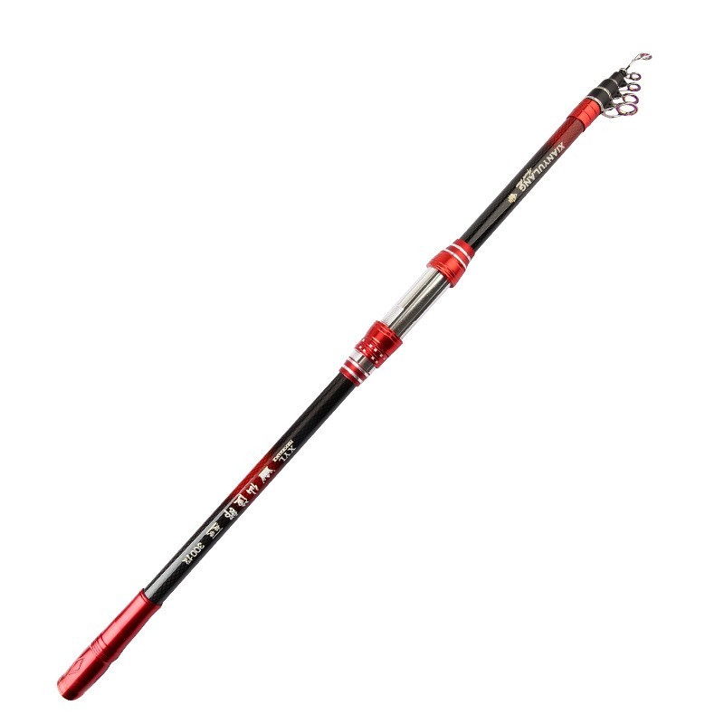 Telescopic Fishing Rod Carbon Fiber Spinning Rod Travel Fast Sensitivity Pole