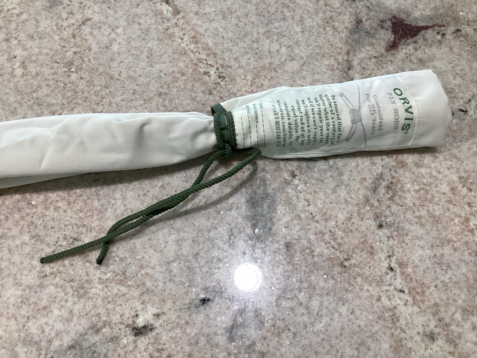 Orvis Helios, 9’ Wt 2, 3/8 oz , Mid Flex 4 Piece, With Metal Case & Cloth Bag