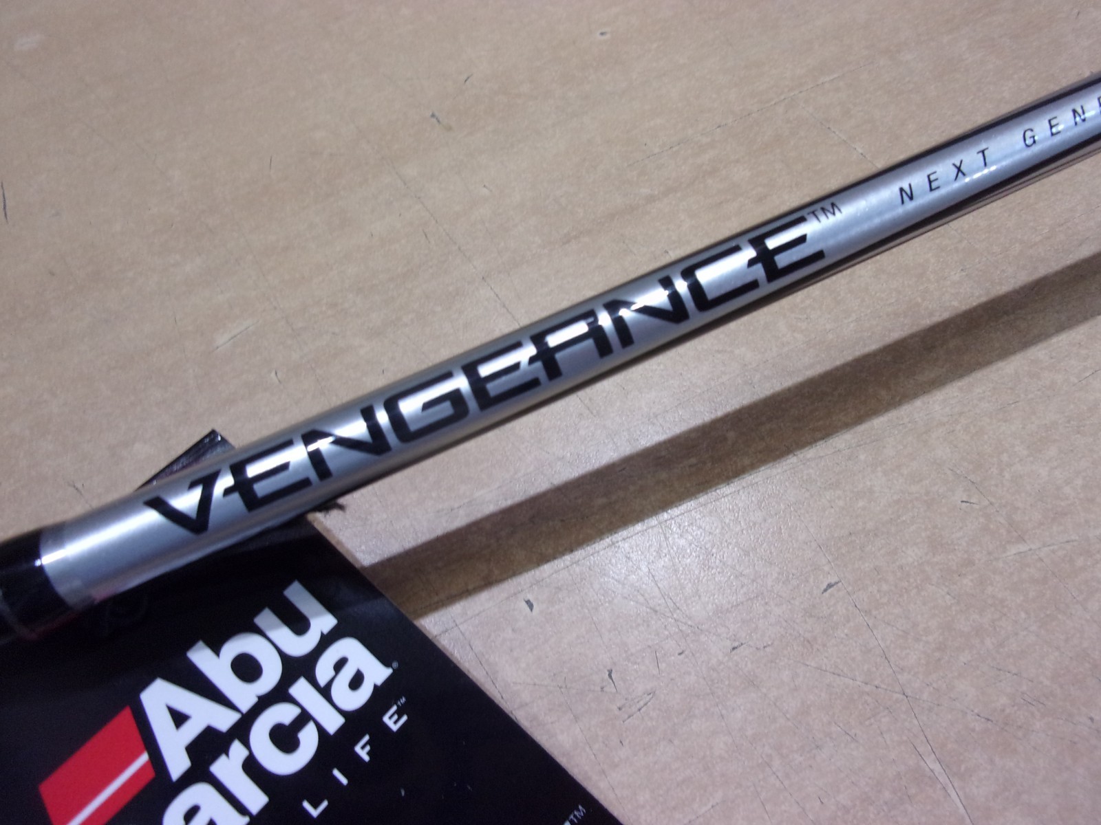 ABU GARCIA VENGEANCE SPINNING ROD 6 foot 6 inch Medium power