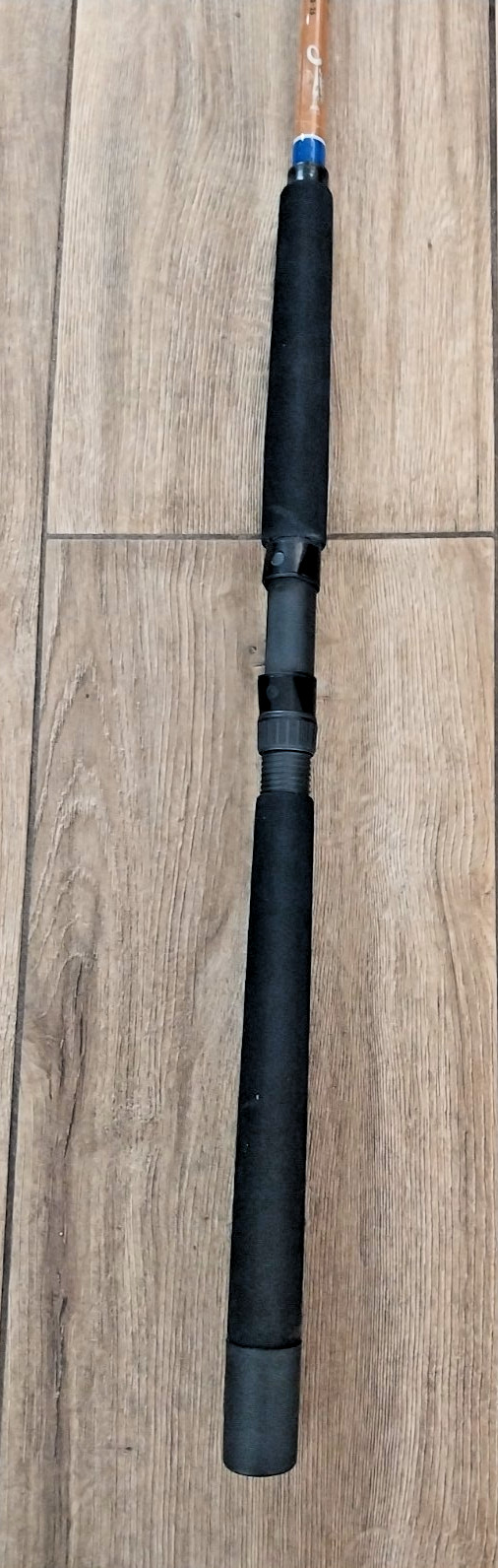SABRE 7FT SALTWATER VTGE ROD 10-25 LBS. CUSTOM WRAPPED WITH ALL NEW COMPONENTS