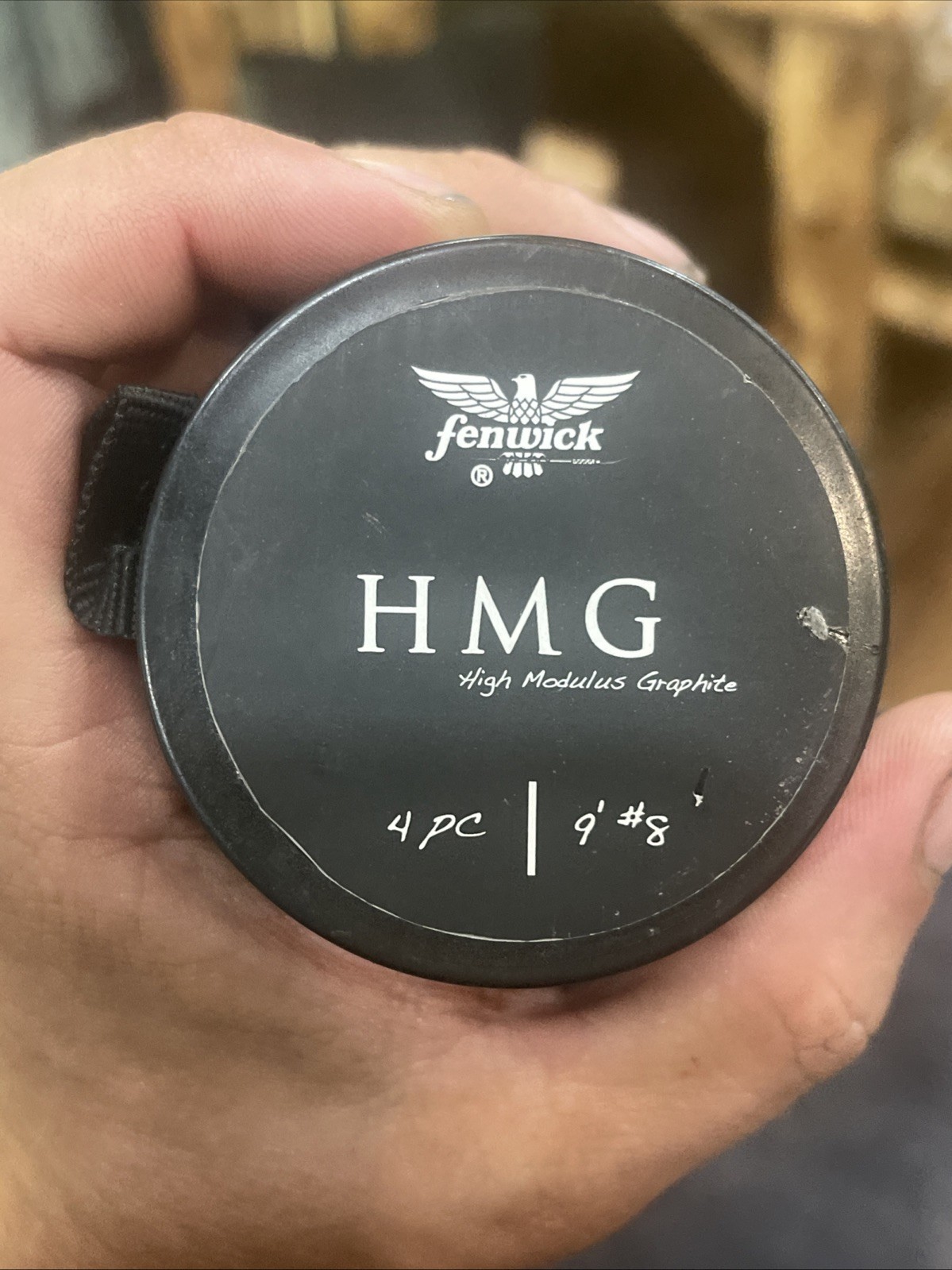Fenwick HMG 9ft 8 Weight 4 Pc. Fly Rod. Never Used.