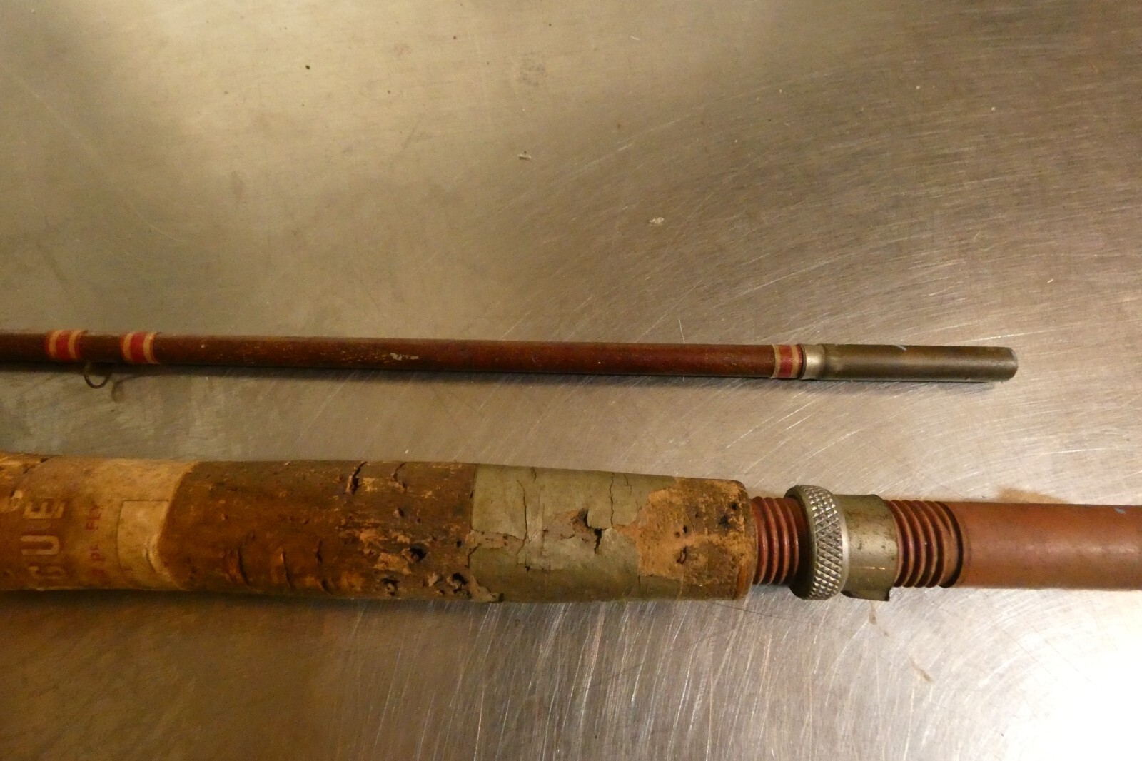 Montague Holloglass 8 1/2 FT 2 Piece Fly Fish Rod