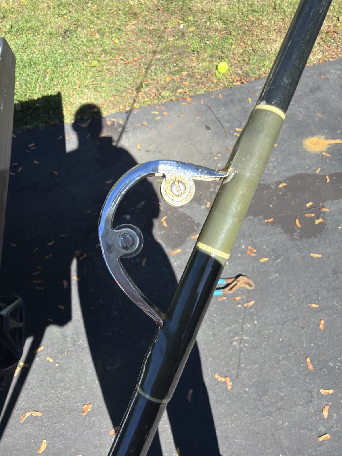 Fishing Rod Custom Fenwick HMG G630 Trolliing w/Mildrum Rollers: 6’9” 30lb Class