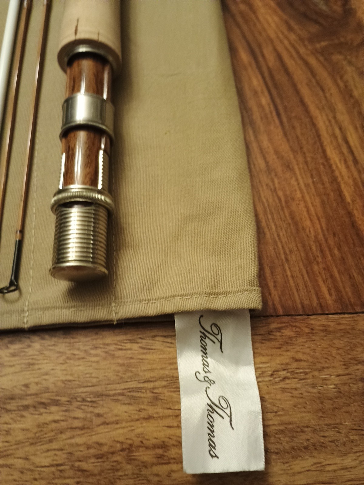 VINTAGE THOMAS & THOMAS BEAVERKILL BAMBOO FLY ROD 8’0” #5 SERIAL #5184 2/2