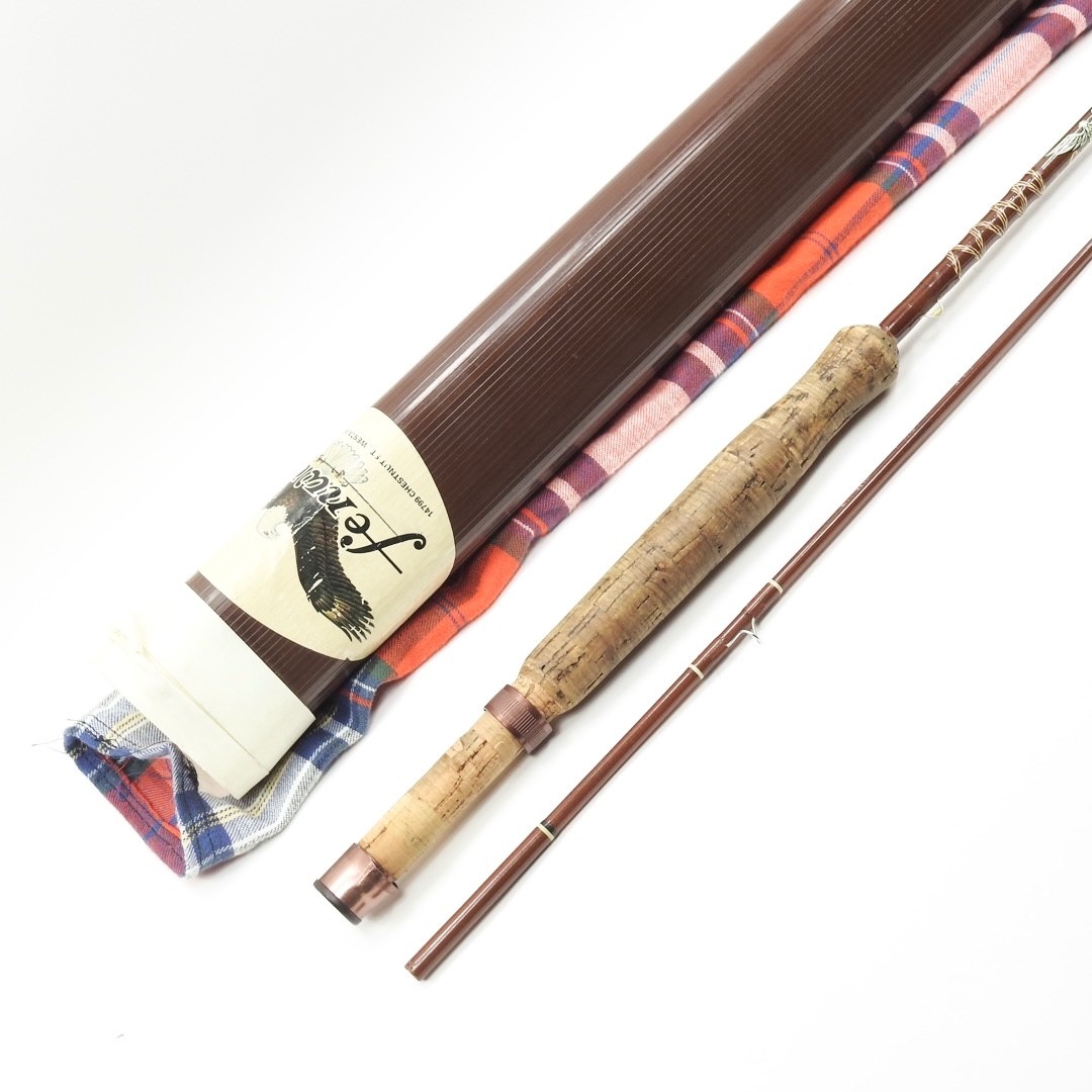Fenwick FF605 Fiberglass Fly Rod. 6’ 5wt. W/ Tube & Sock. Made in USA.