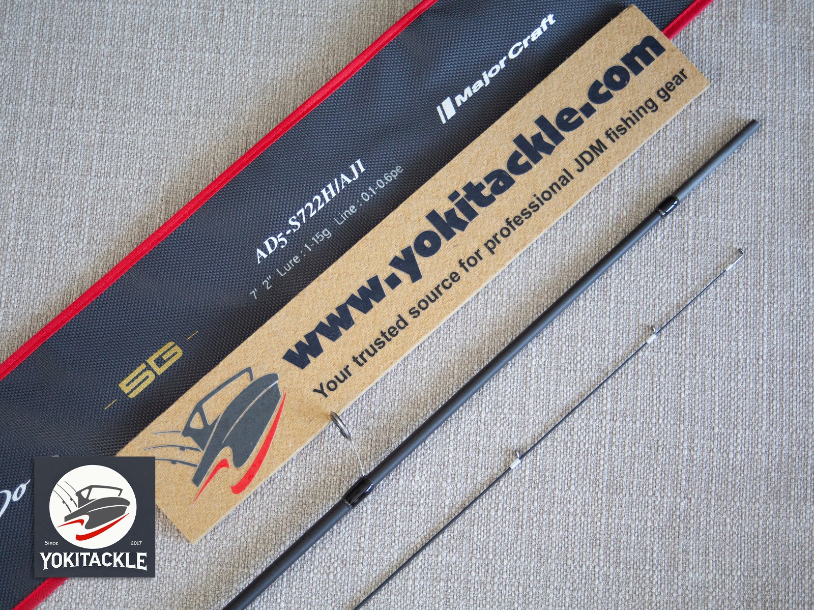 Major Craft Aji-Do 5G AD5-S722H/AJI Spinning Rod shipping from JAPAN