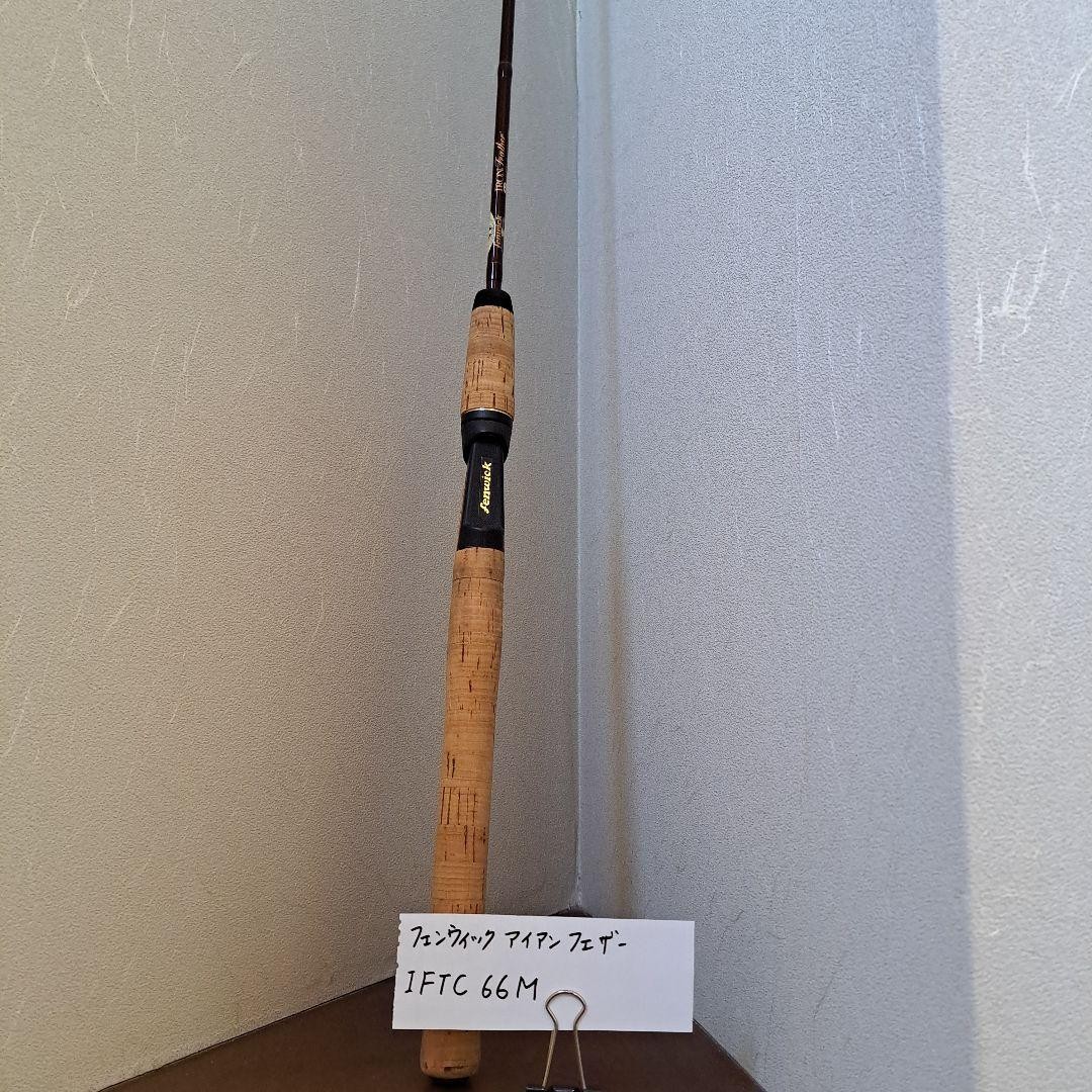Fenwick Iron Feather IFTC 66M Old Fishing Rod, Crack in guide thread