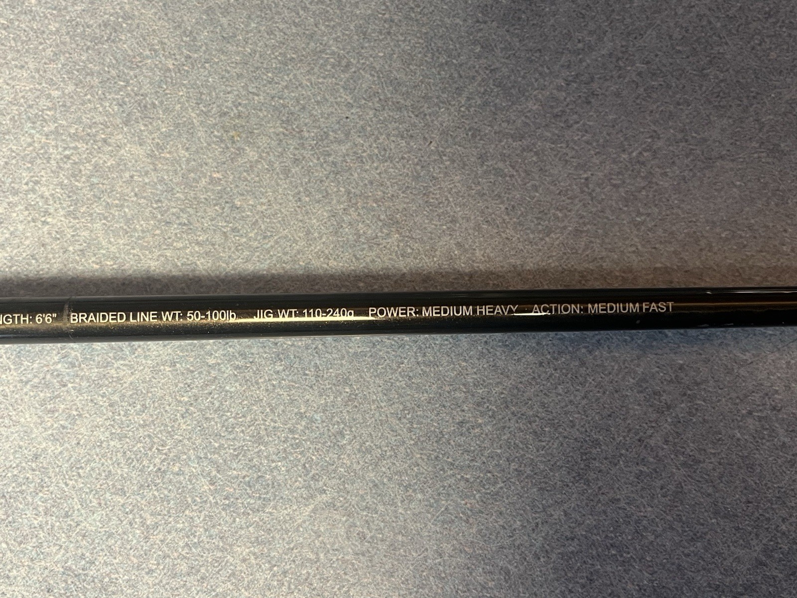 Shimano Trevala TVC-66M Jigging Rod 6’6” Medium Fast 30-80lb Braid Conventional