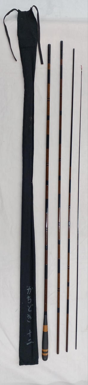 Kachidoki 12 Shaku Spatula Rod, Fishing Hera Rod, 4 Sections, No Cap