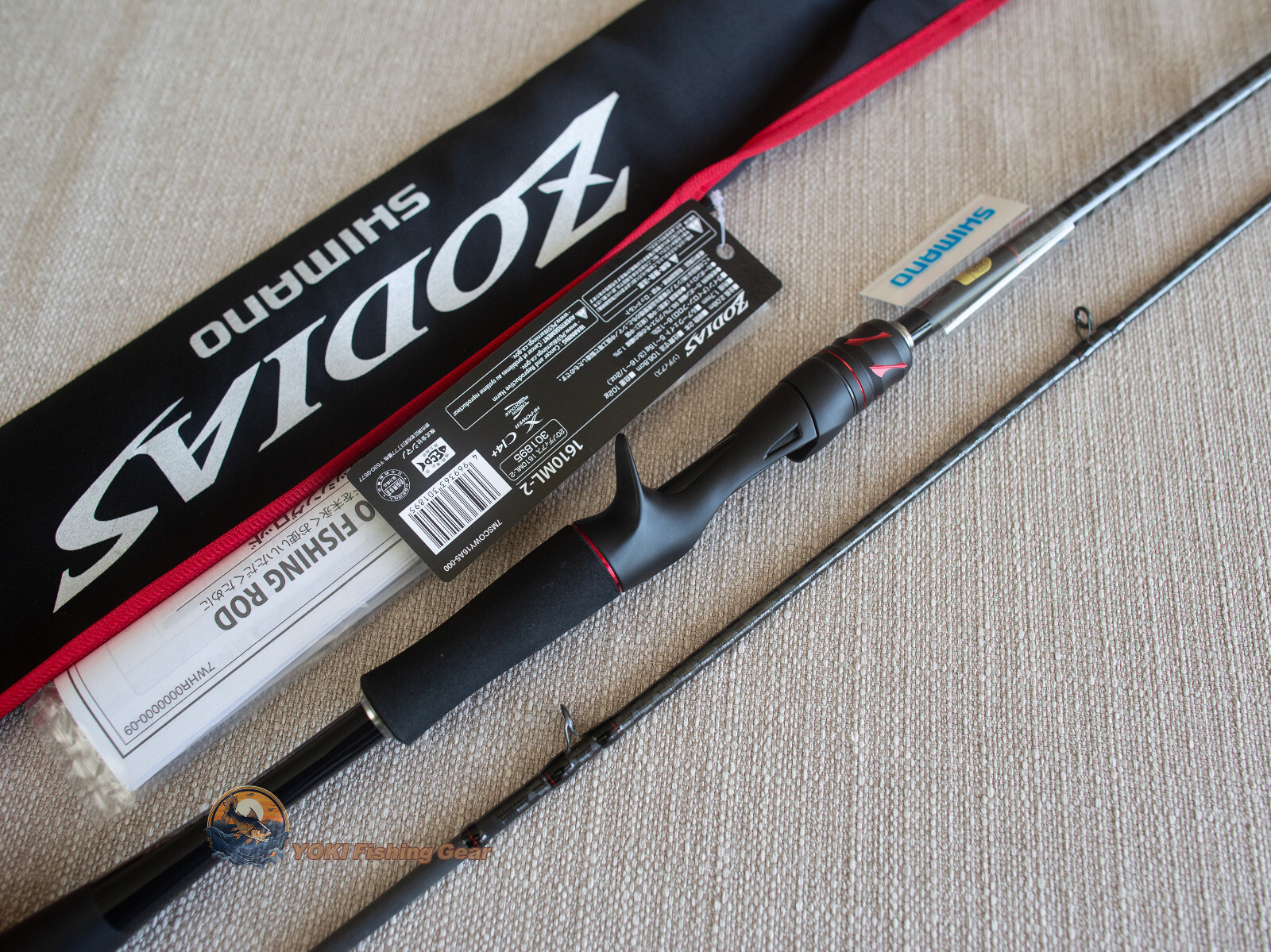 Watch Our Product Video-Shimano 20 Zodias 1610ML/2 Baitcasting Rod for Bass