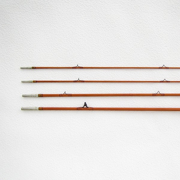 H.L.Leonard 49H Ausable 7’6″ #5 3pc 2top HLLeonard Bamboo Fly Fishing Rod