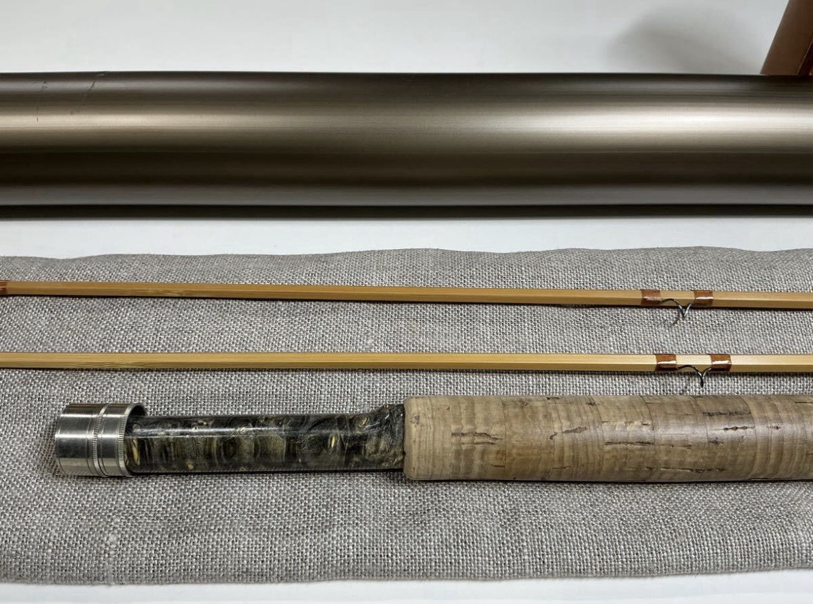 Akimaru 7’6″ #4 2tip 2top Bamboo Rod Fly Rod Free Shipping DDP