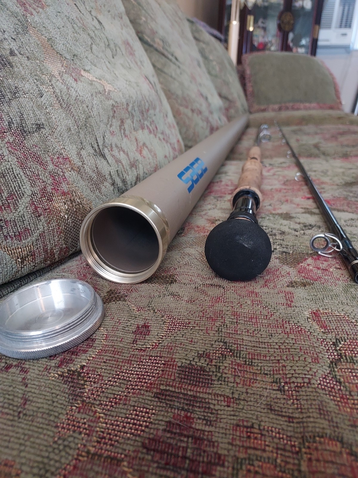 SAGE GFL 1090-3 RPLX 9′ Graphite III FLY Rod- line 10 w/ Bag & Hard Case