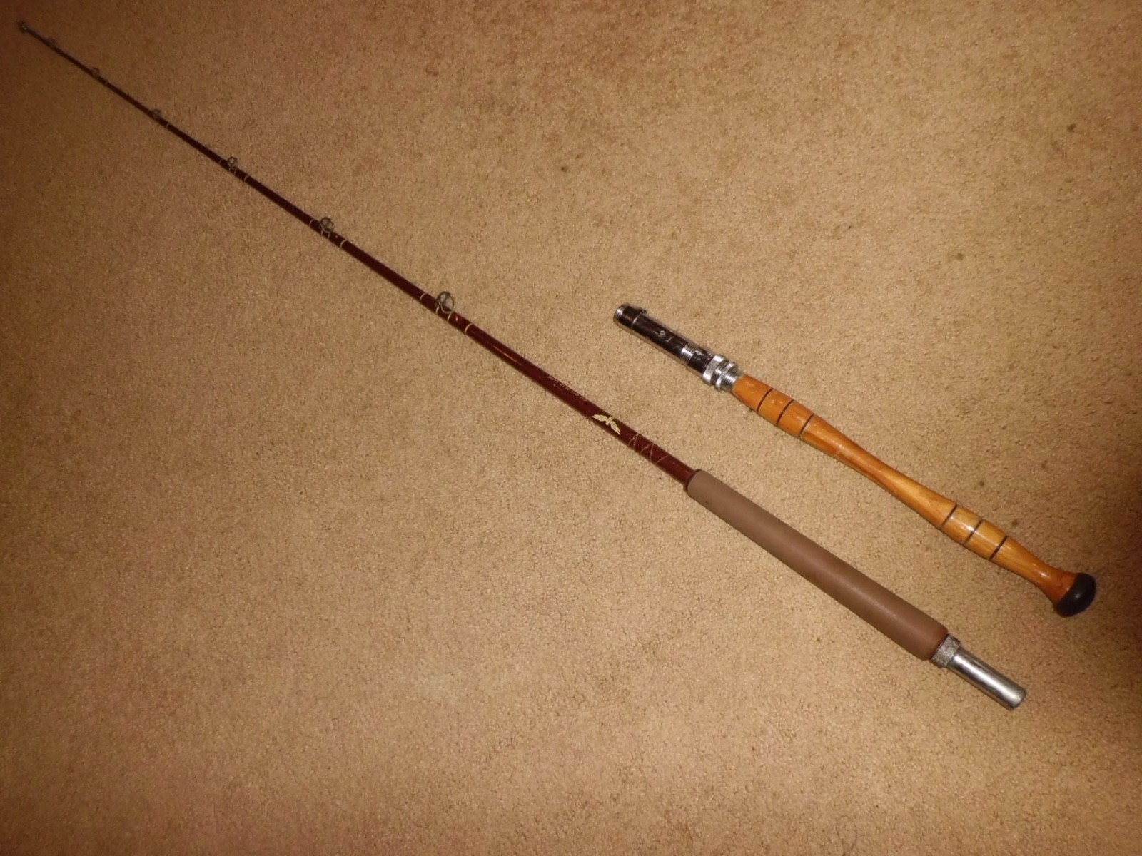 Vintage FENWICK Feralite 632 IGFA 30 lb Conventional 6’9″ Rod made in USA