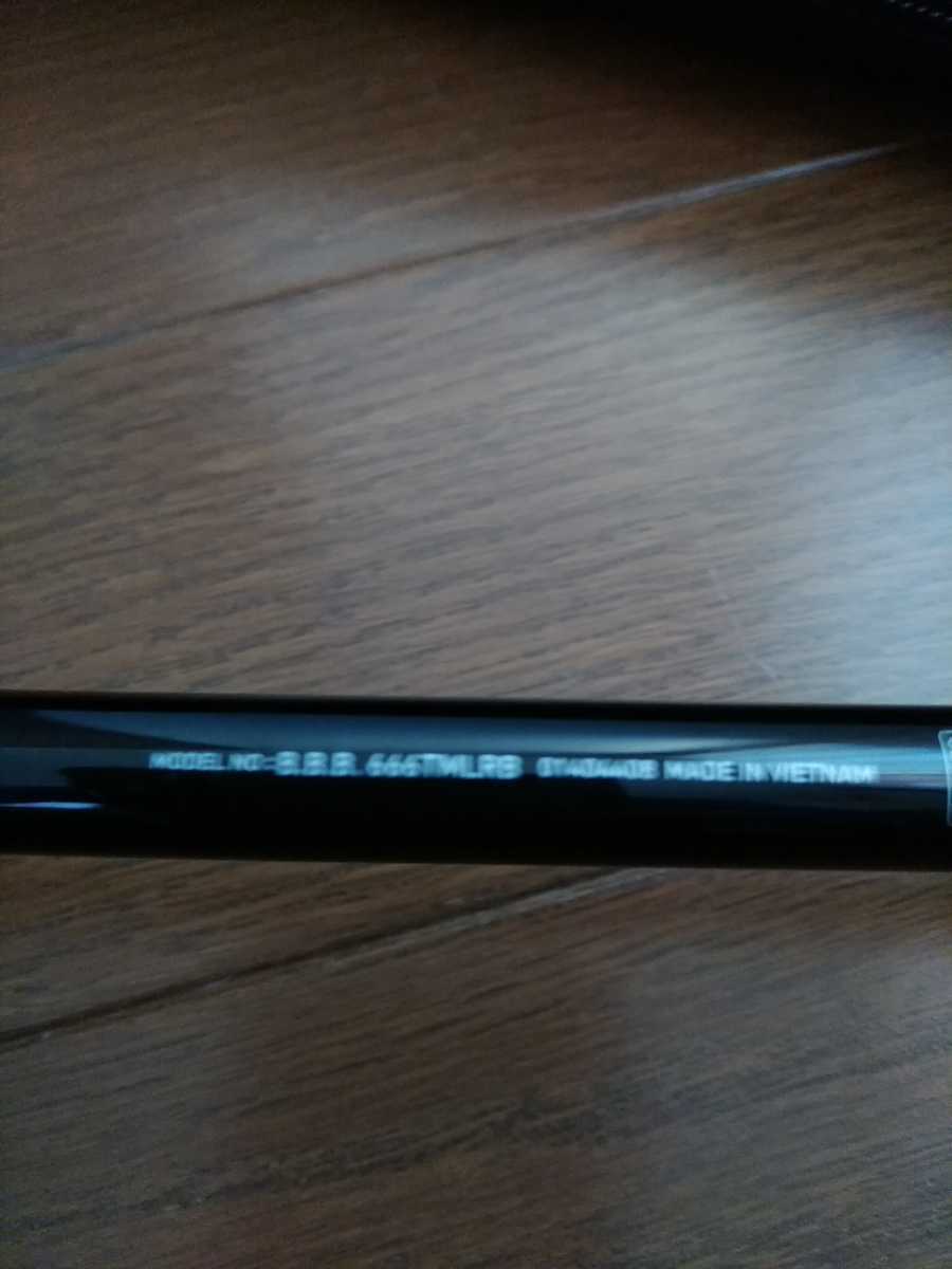 Daiwa bus rod bait B.B.B. 666TMLRB bass fishing fishing rod with soft Case