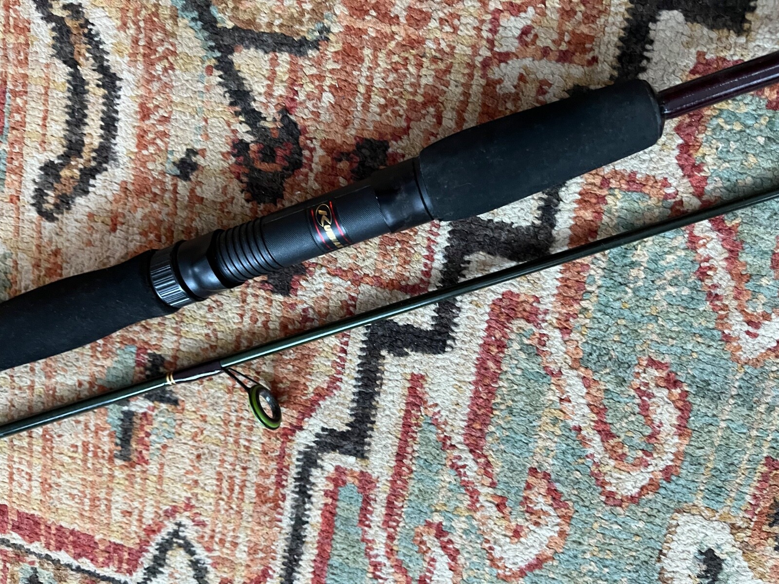 Vintage Kunnan bass/trout fishing rod 6-10lb (25084)