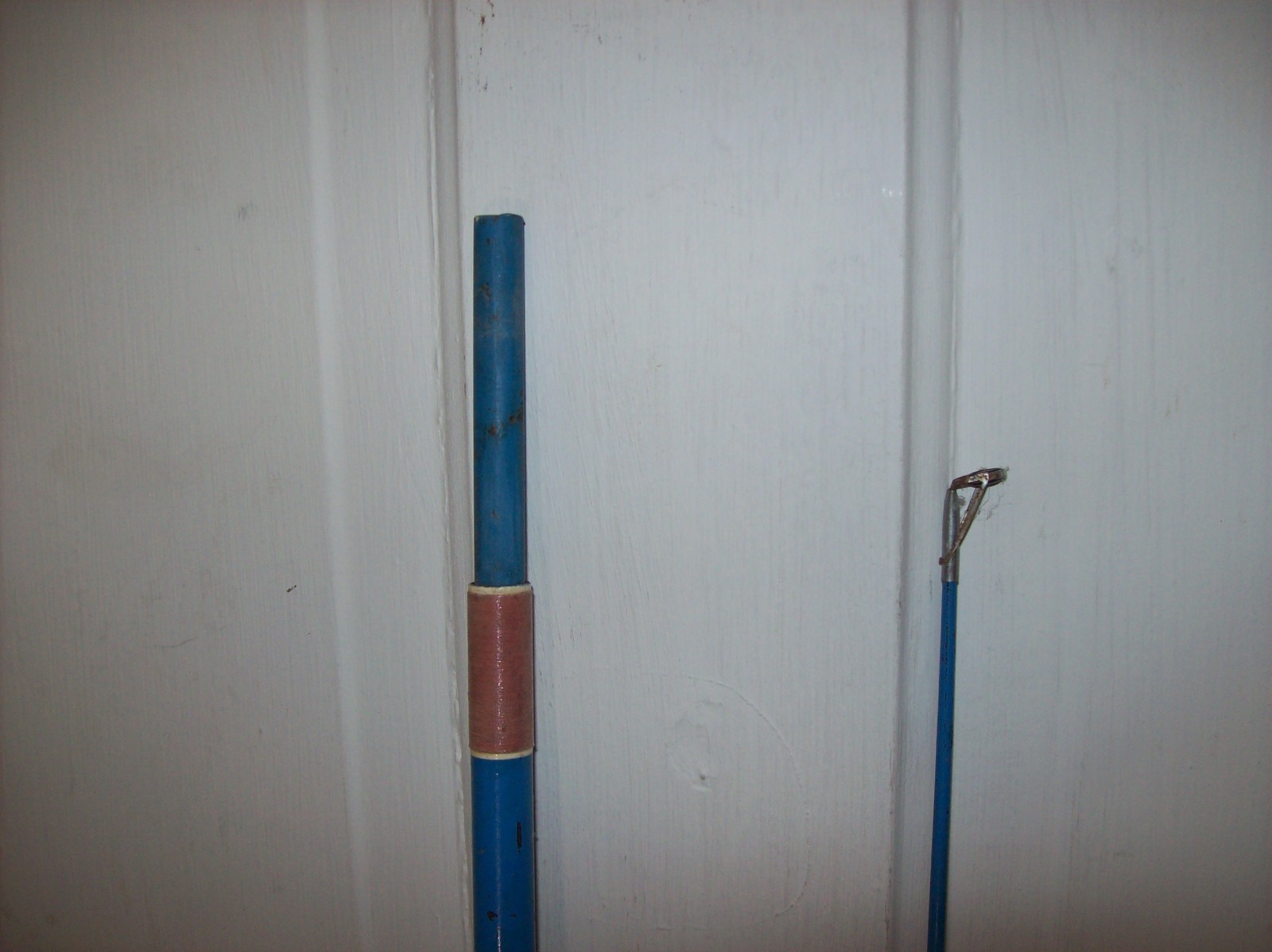 Vintage BRULE Iron River Wisconsin Fishing Rod 9 feet, 2-Piece