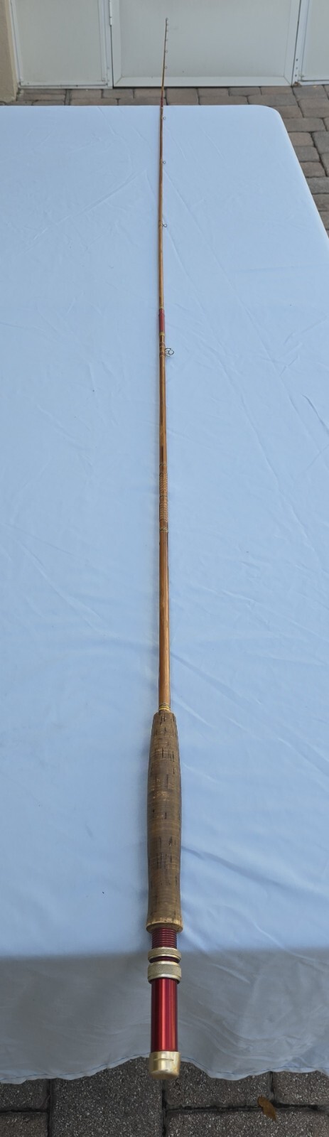 HAND CRAFTED CUSTOM 1940’S-50’S 6 SIDED FEATHERWEIGHT BAMBOO FLY ROD #0315715