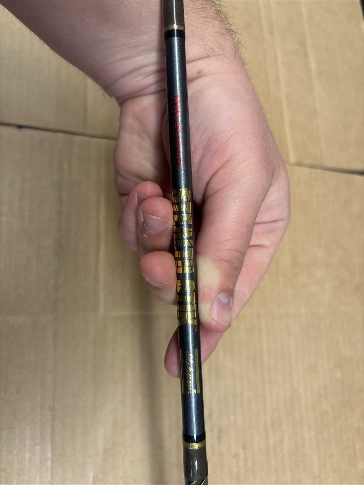 Shakespeare Stealth Stik BC 2456-1MH 5’6” Fishing Rod 1 Piece
