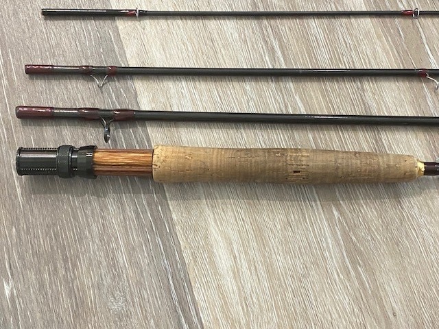 W.W. Grigg Custom Made GX904-5 9′ 5-6 wt Line 4 Pc Fly Rod W/ Case