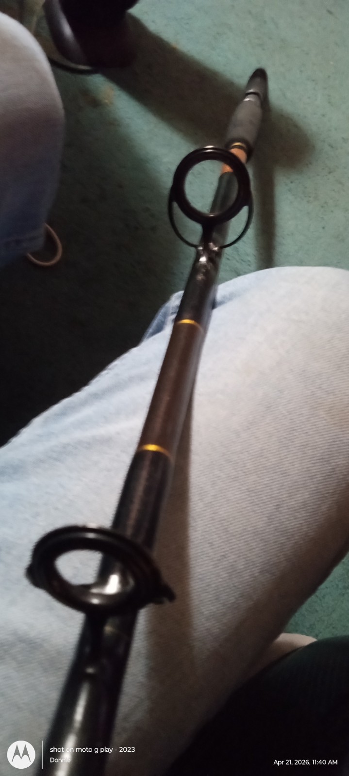 Lott Brothers custom built “Mon Ami” 6ft deep sea rod