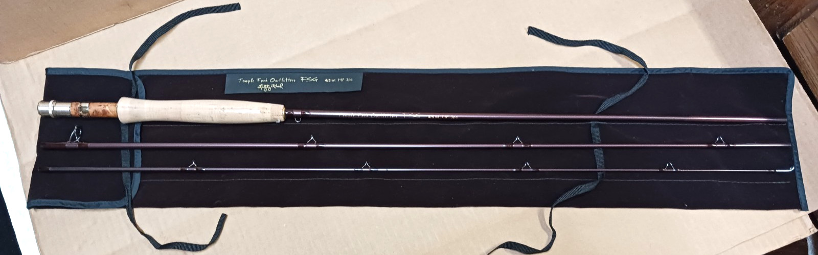 TFO Lefty Kreh FSG 4/5wt 7’6″ 3 Piece Fly Rod