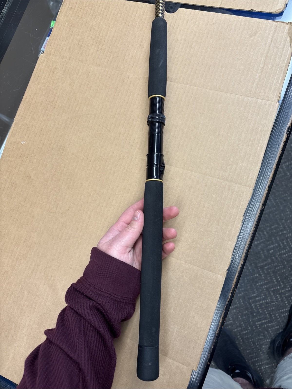 Shakespeare Sigma Supra TM BCF 1000 7’6 Heavy Action Fishing Rod 1 Piece