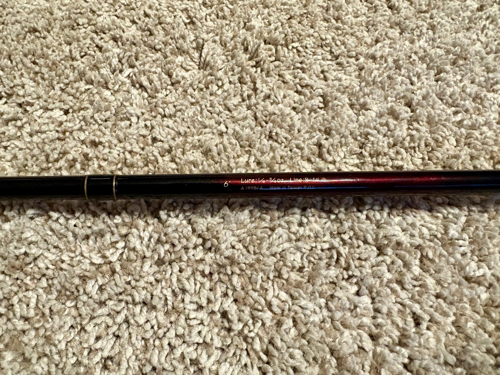 Daiwa Power Mesh TD-W601-4FB Cranking/Spinner Graphite Fishing Rod IM6 6’