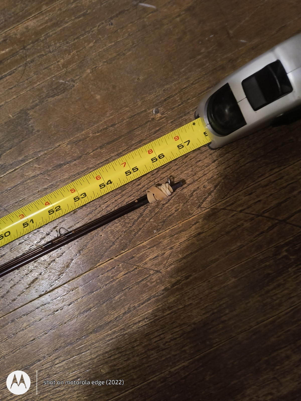 Fly Fishing Rod ( Fiberglass FENWICK ” Wood Stream” 9 ft Two Piece With LAMSON.