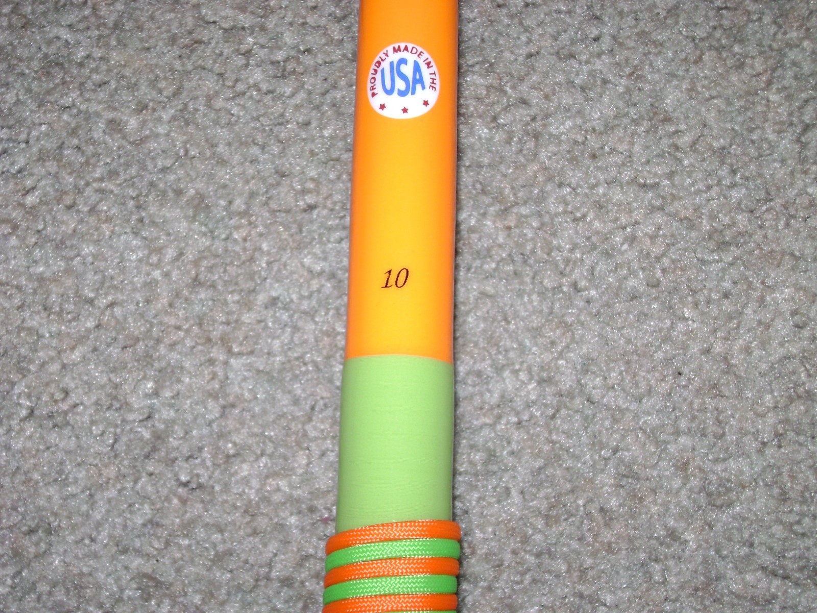 GLOW ROD MEAT HUNTER EXTREME 10′ ORANGE GLOW Casting Rod – BIG FISH, STRIPER !